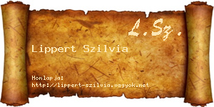 Lippert Szilvia névjegykártya